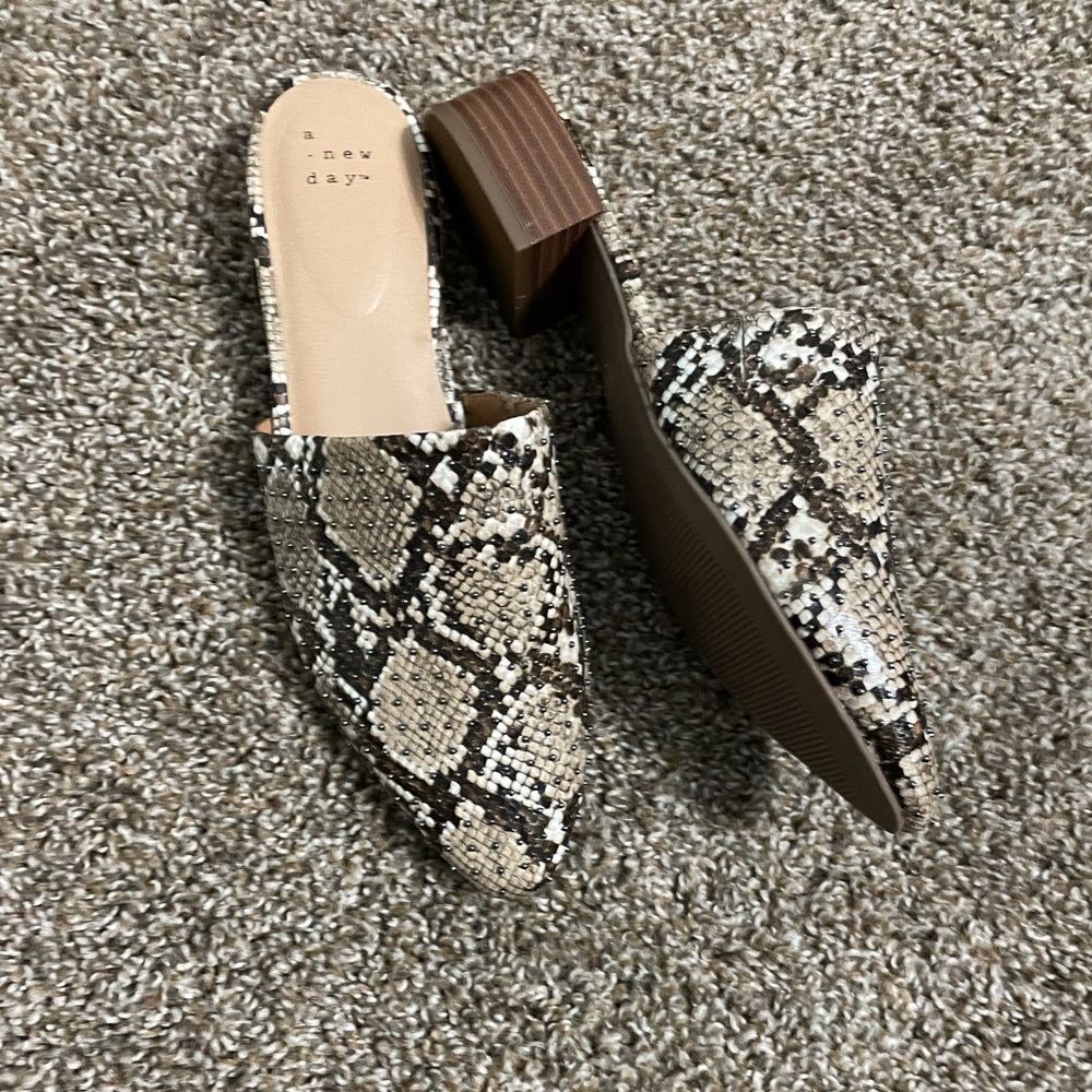 Brand new mules